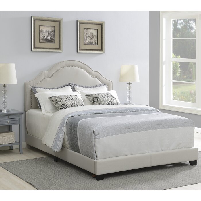 Laurel Foundry Modern Farmhouse Emig Upholstered Standard Bed & Reviews ...